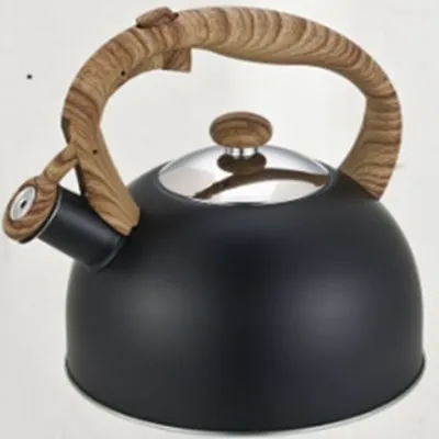 Black Color And Marble Tea Pots